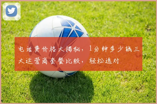 电话费价格大揭秘，1分钟多少钱三大运营商套餐比较，轻松选对